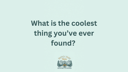 Lesson Slides - 8 What is the coolest thing you ever found..p