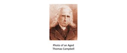 Photo of An Aged Thomas Campbell