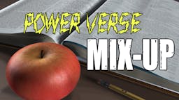 Illustrated Message: Game: Power Verse Mix Up