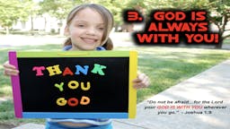 Illustrated Message - God Is Always With You!
