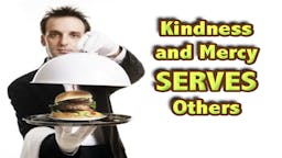 Illustrated Message: Serves Others