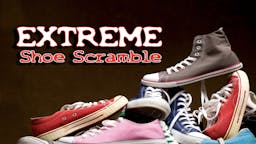 Illustrated Message - Game: “EXTREME Shoe Scramble”