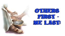 Illustrated Message - Others First—Me Last