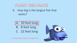 Game: Fish Facts - Answer 10