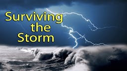 Game: Surviving The Storm - Game Title Slide