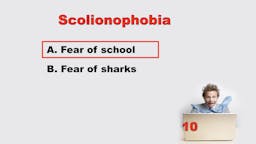Game: Name that Phobia - Answer 10