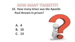 Game: How Many Times?: Question 10