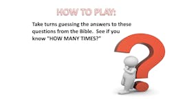 Game: How Many Times?: Game Instructions